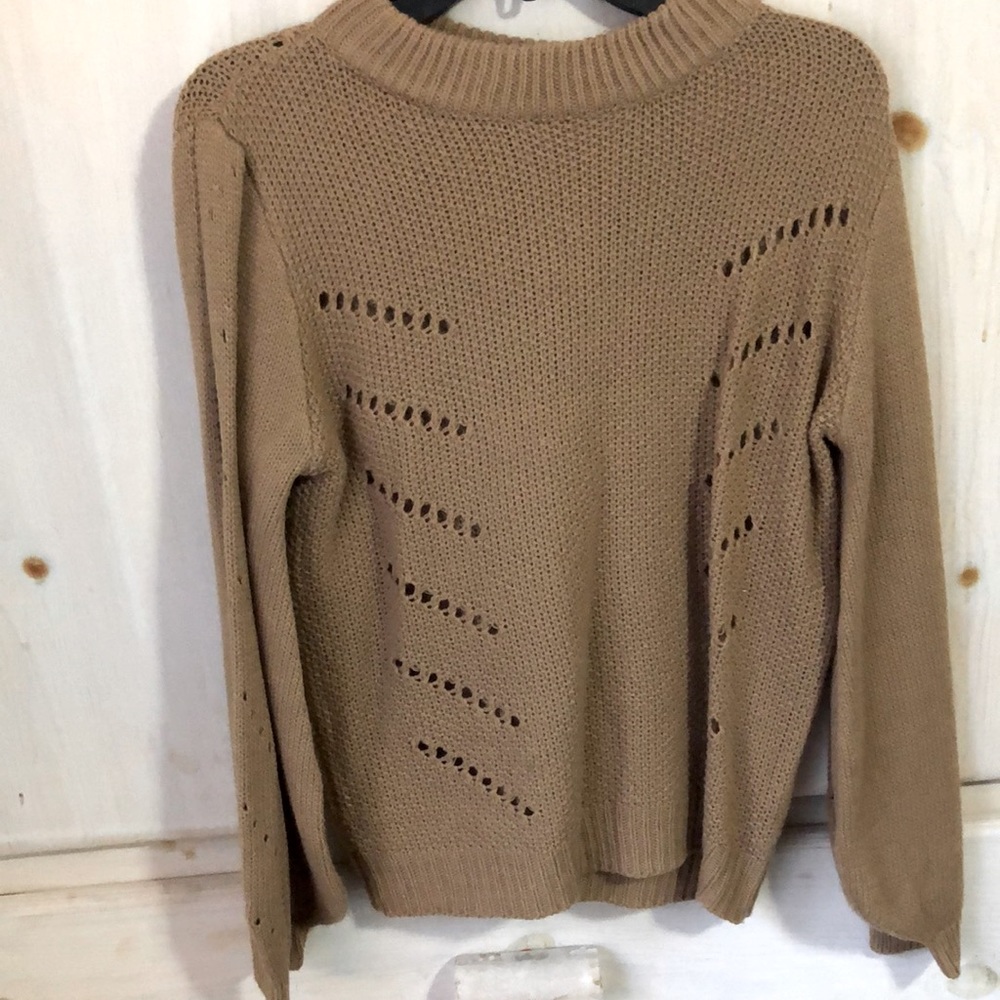 Cutout sweater